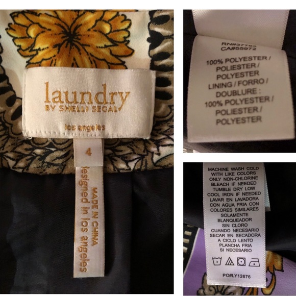 Laundry by Shelli Segal baroque print blazer - Picture 10 of 10